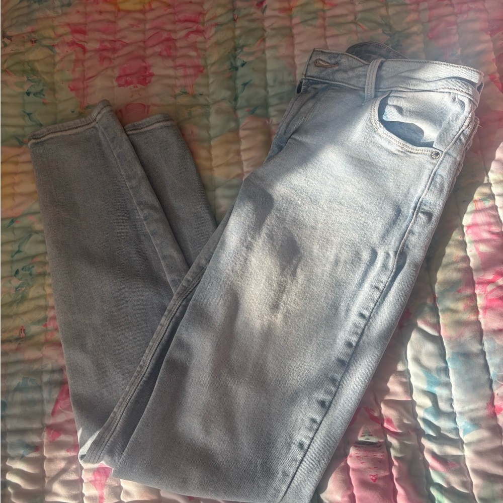 Old navy Light Blue Women's High-Rise Skinny Jeans